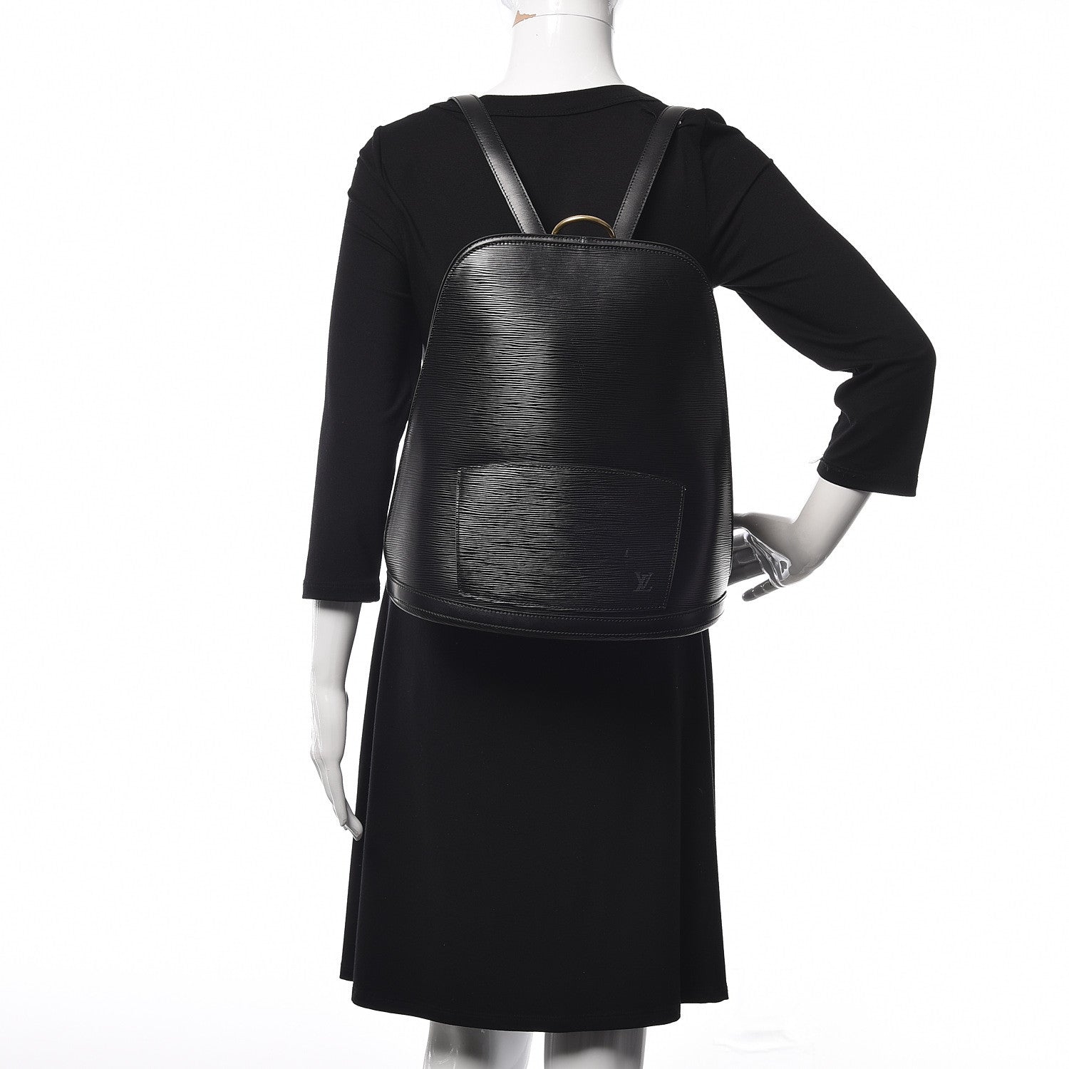 Louis Vuitton Epi Gobelins Backpack Black 2 of 10