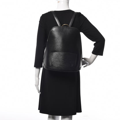 Louis Vuitton Epi Gobelins Backpack Black 2 of 10