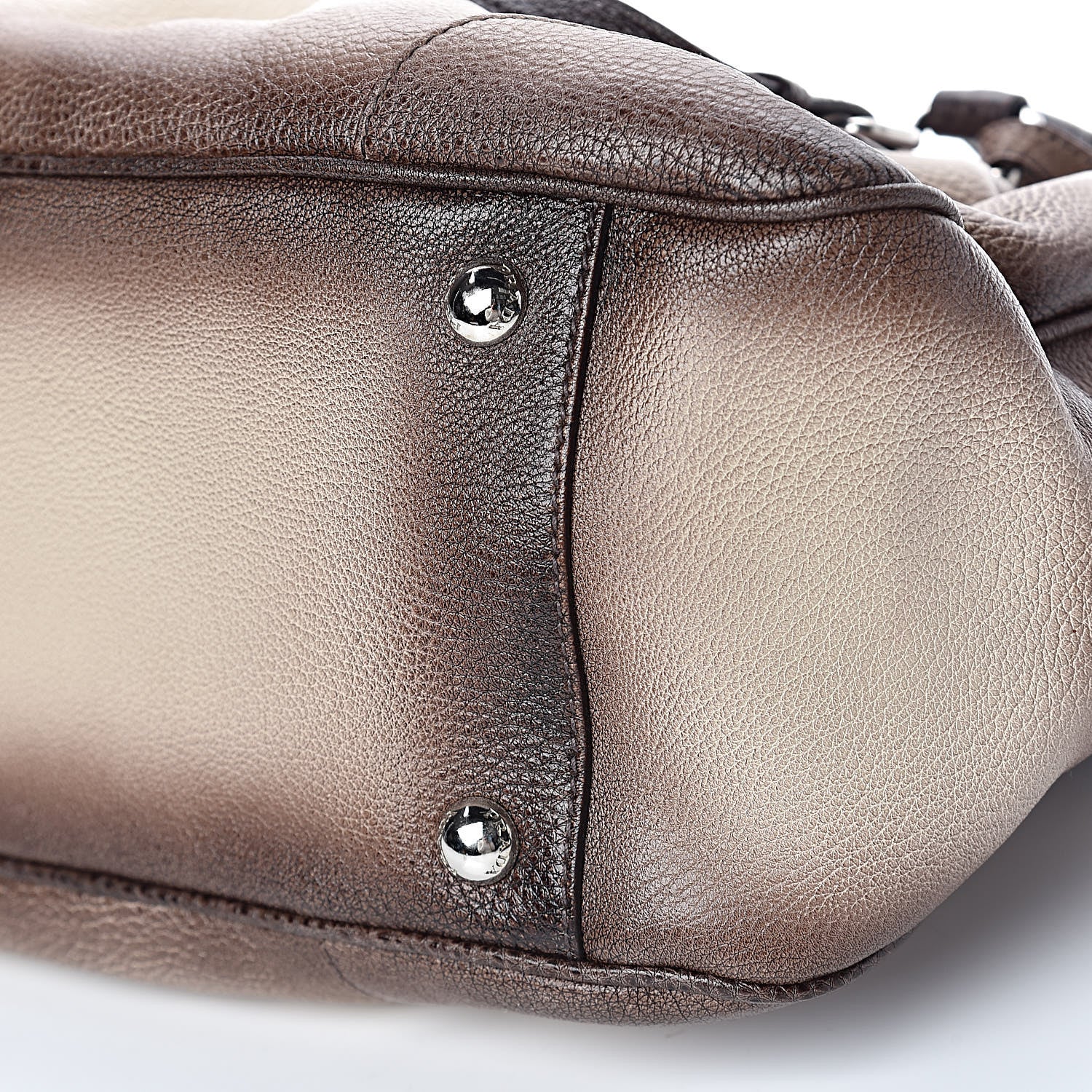 Prada Cervo Lux Bowler Bag Brown 15 of 16