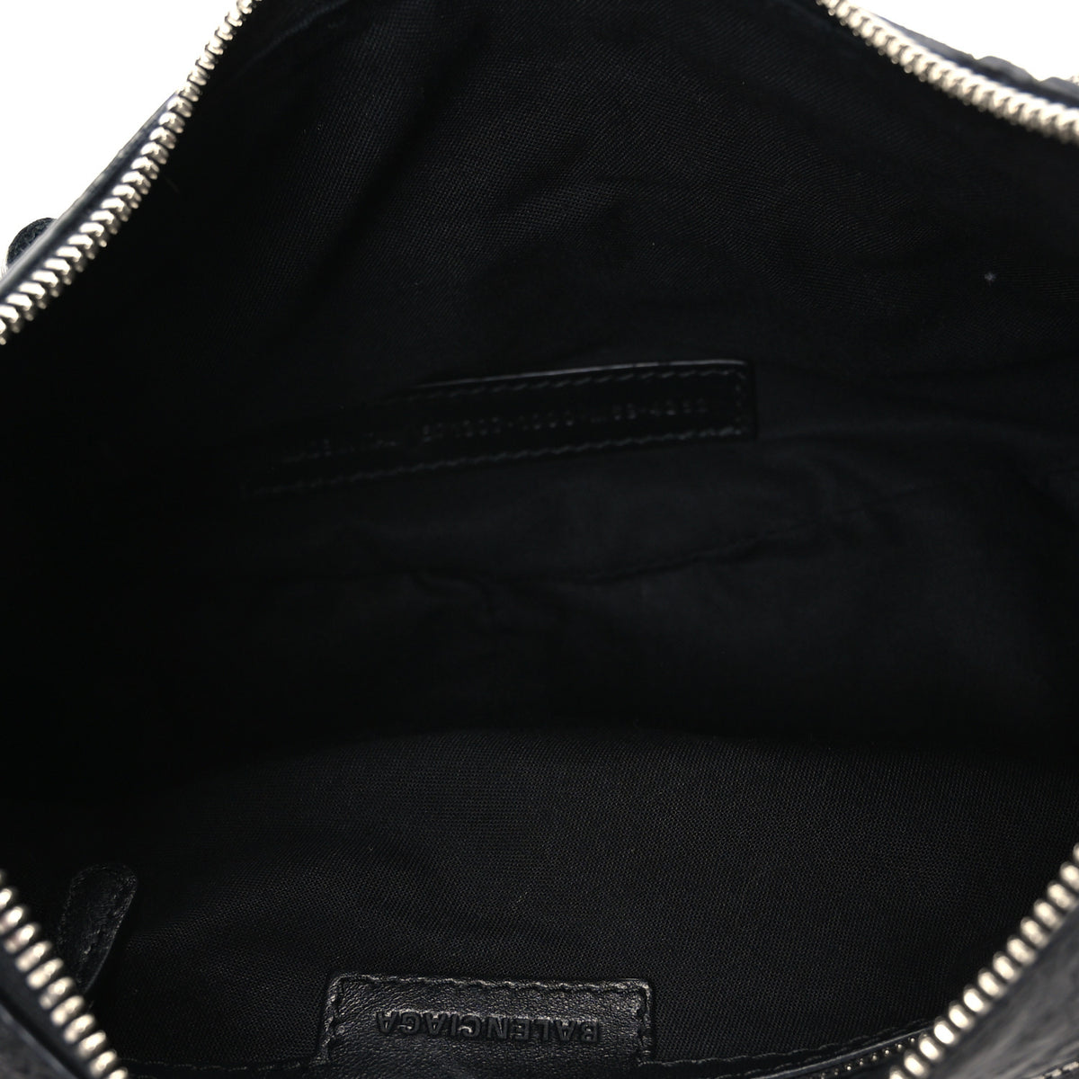 Agneau Arena Small Le Cagole Shoulder Bag Black