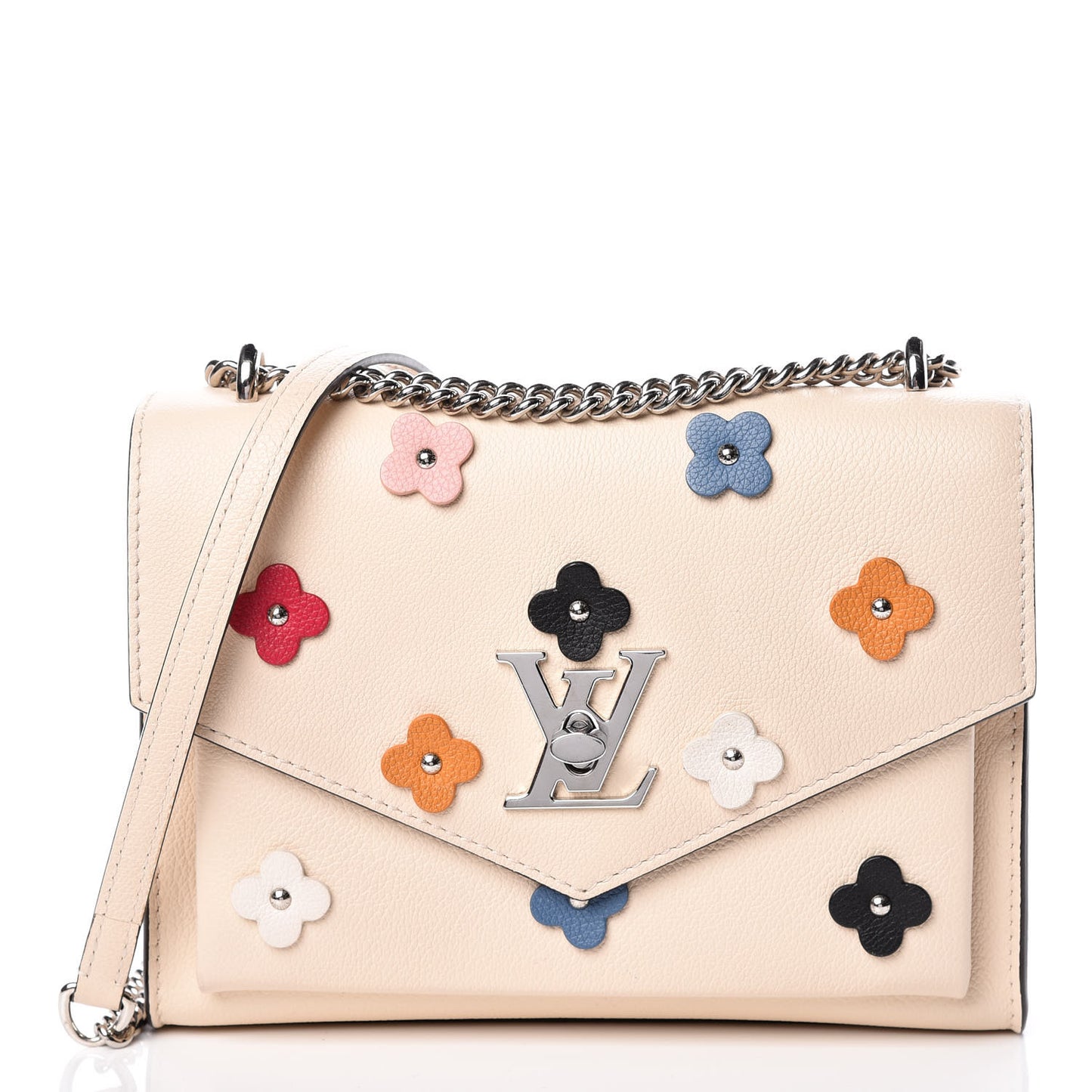 Soft Calfskin Mylockme BB Fleurs Multicolor