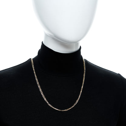 Cartier 18K Pink Yellow White Gold Three Chain Necklace 2 of 6