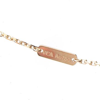 Van Cleef & Arpels 18K Yellow Gold Vintage Alhambra Pendant Necklace 7 of 7