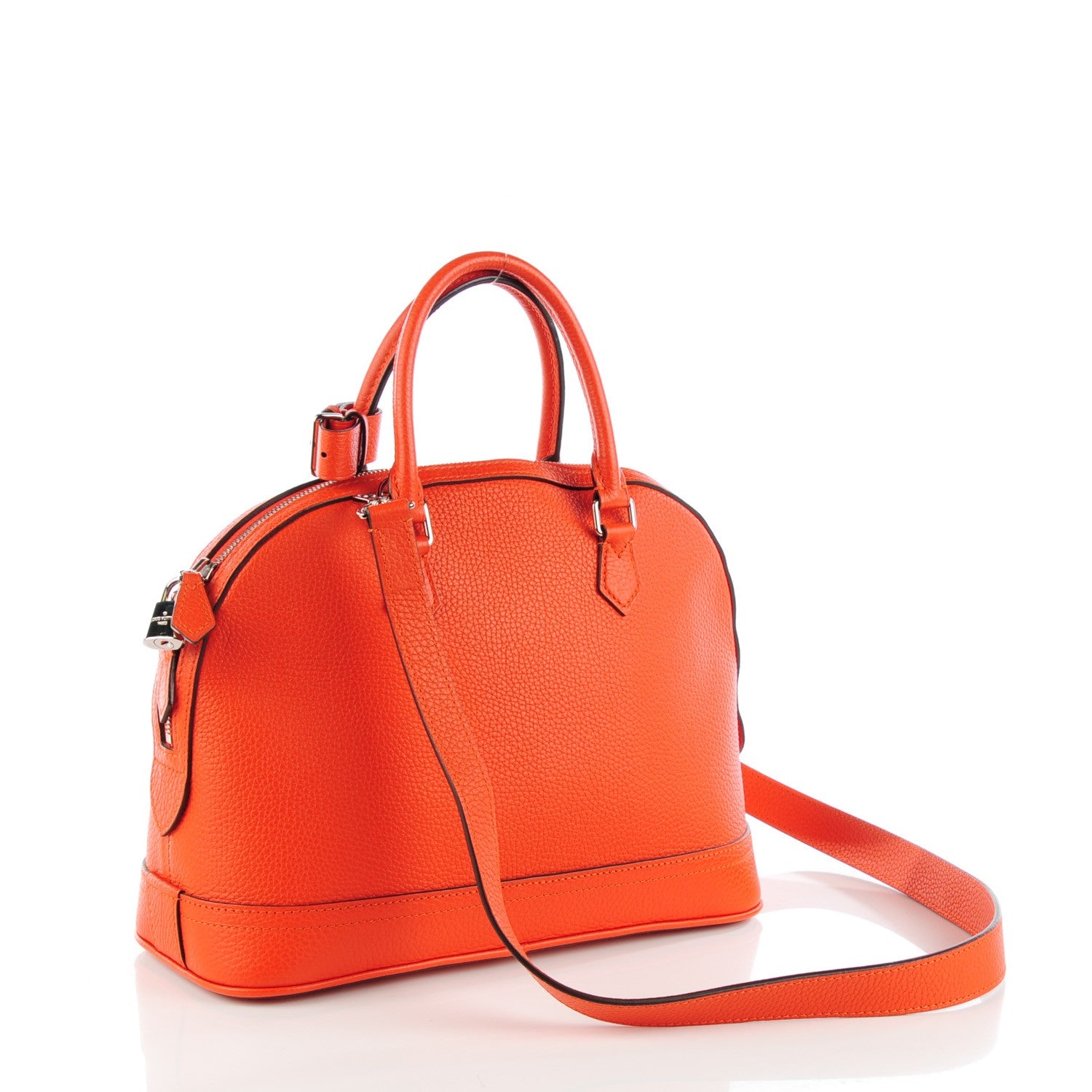 Louis Vuitton Taurillon Alma PM Clementine 3 of 7