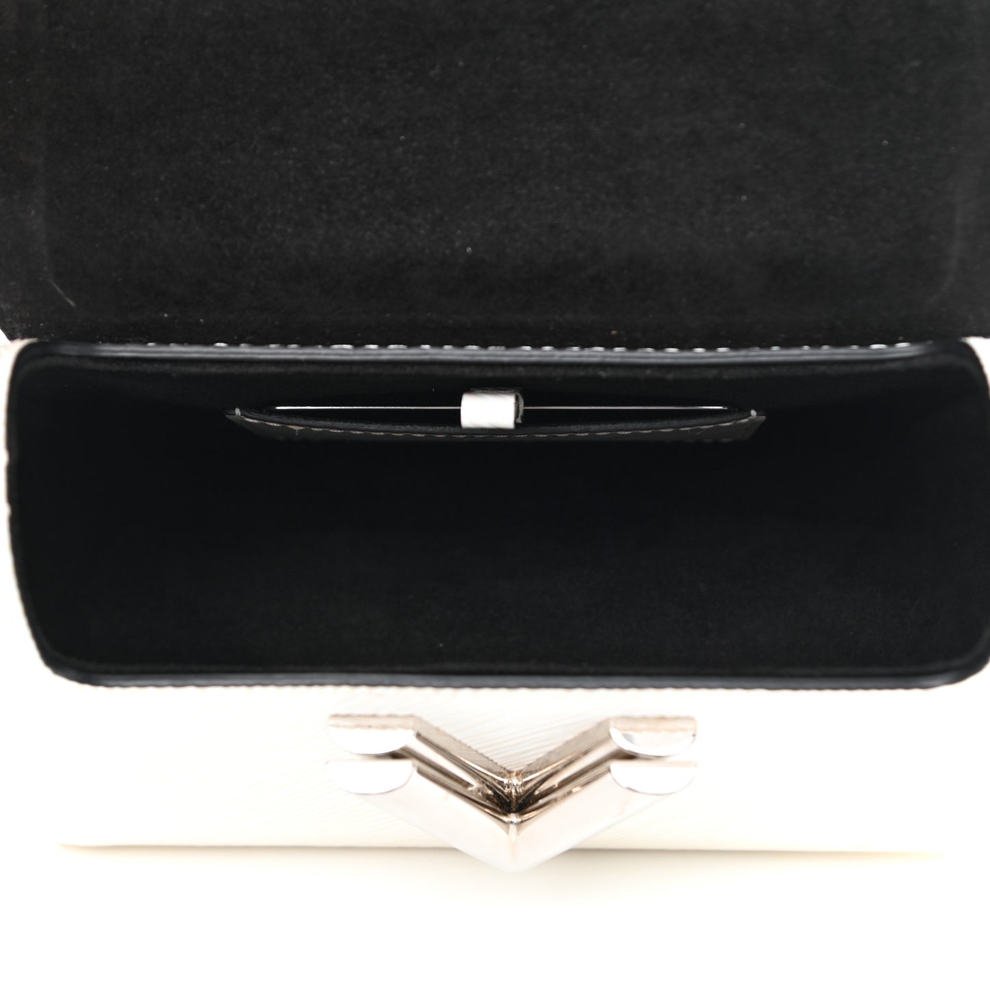 Epi Twist Shoulder Bag PM White