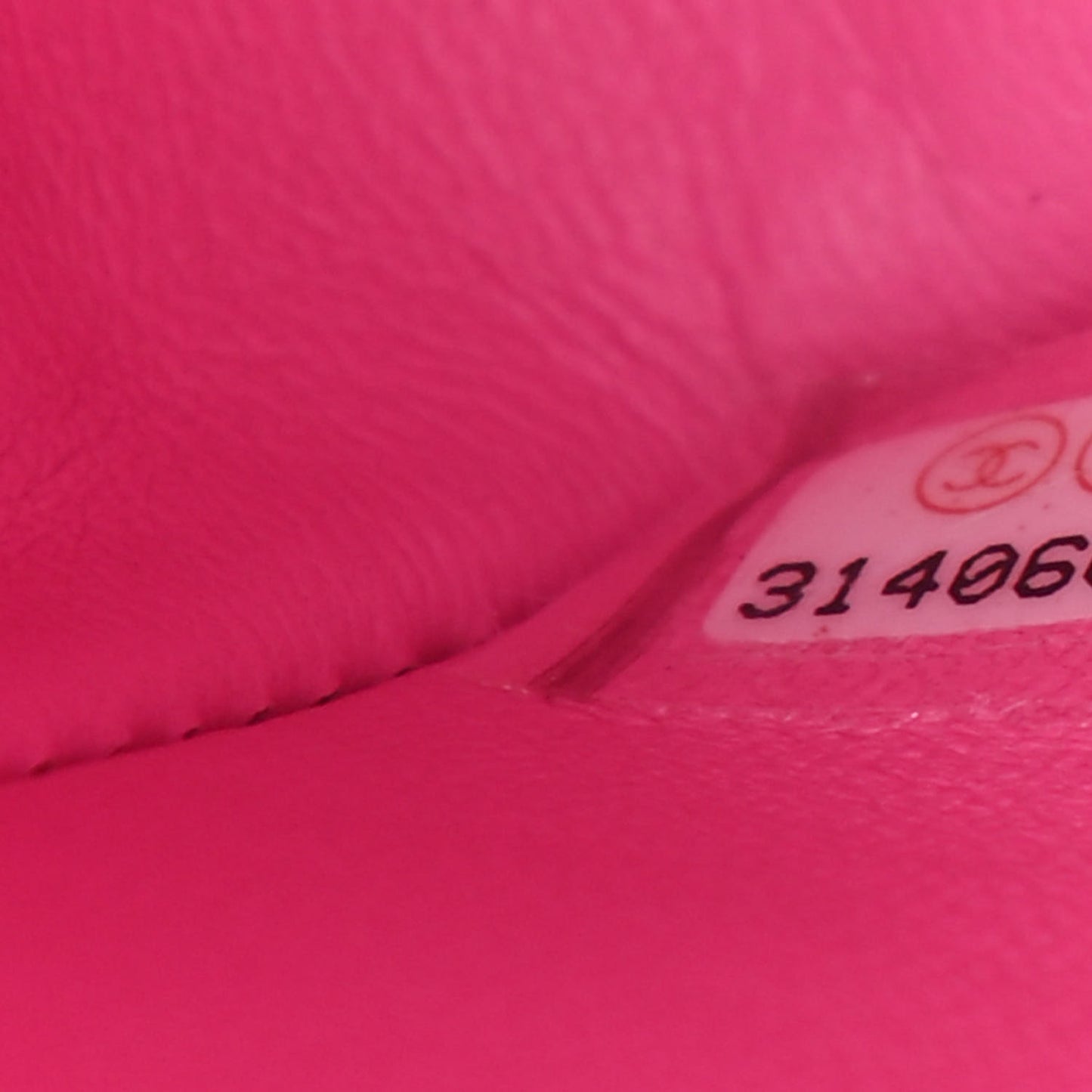 Lambskin Quilted Medium Double Flap Neon Pink
