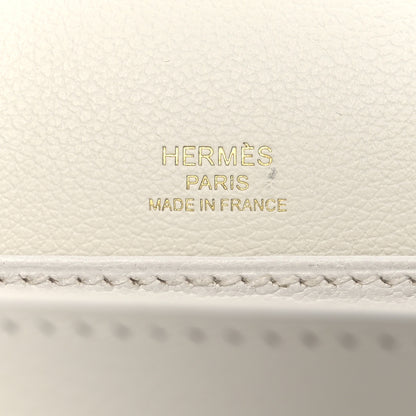 Hermes Evercolor Mini Sac Roulis White 6 of 12