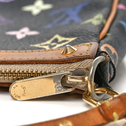 Louis Vuitton Monogram Multicolor Pochette Accessories Black 10 of 10
