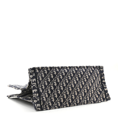 Christian Dior Oblique Book Tote Blue Multicolor 4 of 11