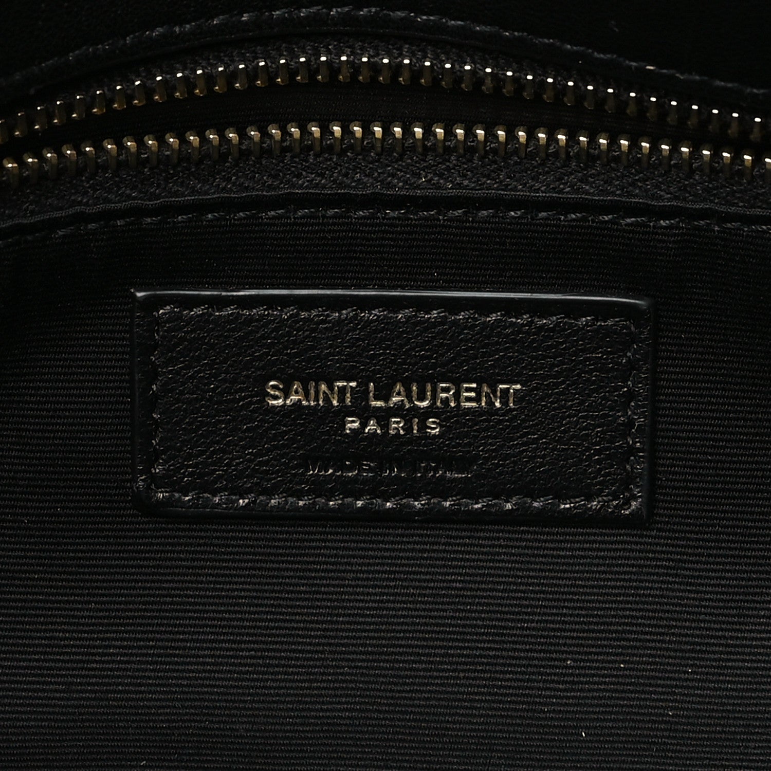 Saint Laurent Plunged Lambskin Calypso Black 6 of 10