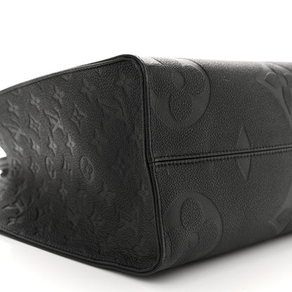 Louis Vuitton Empreinte Monogram Giant Onthego MM Black 8 of 10