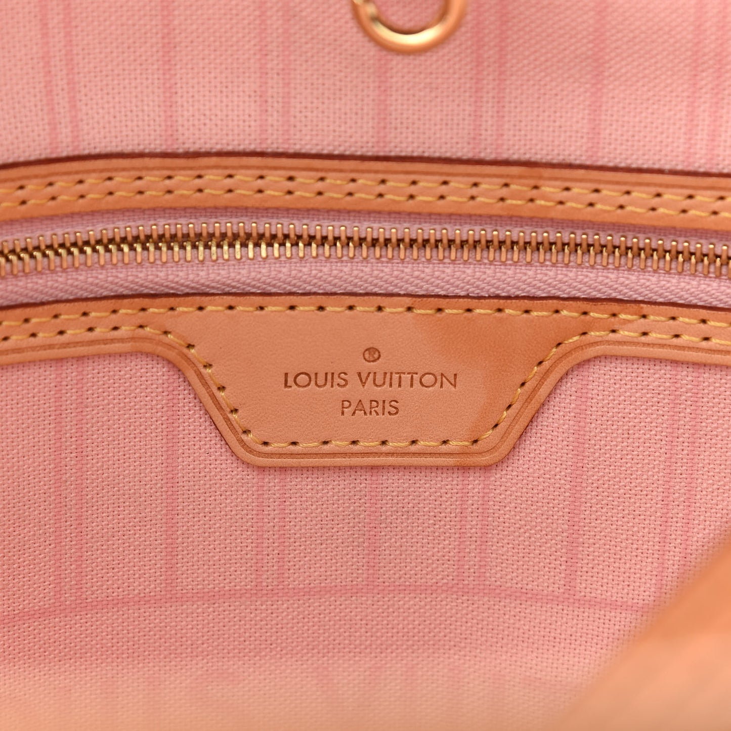 Damier Azur Neo Neverfull MM Rose Ballerine