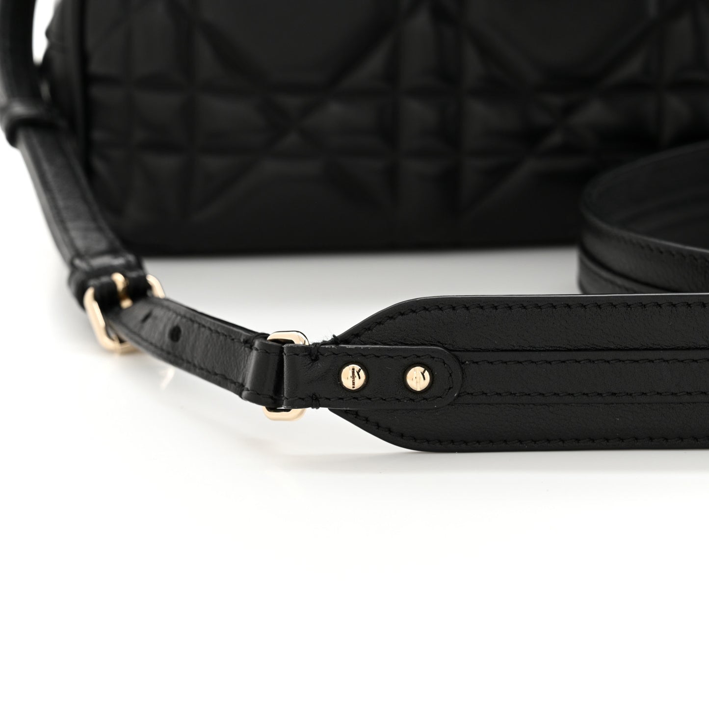 Calfskin Cannage Small The Lady 95.22 Black
