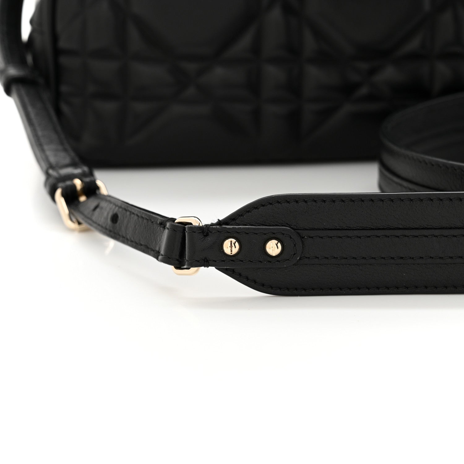 Christian Dior Calfskin Cannage Small The Lady 95.22 Black 14 of 14