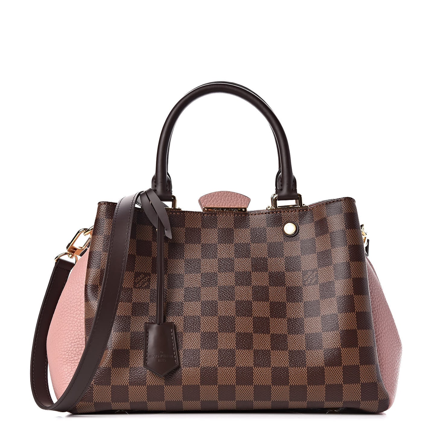 Damier Ebene Cuir Taurillon Brittany Magnolia