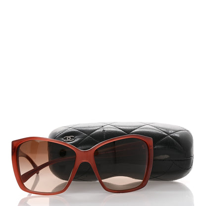 Chanel Acetate CC Sunglasses 5203 Red 9 of 9