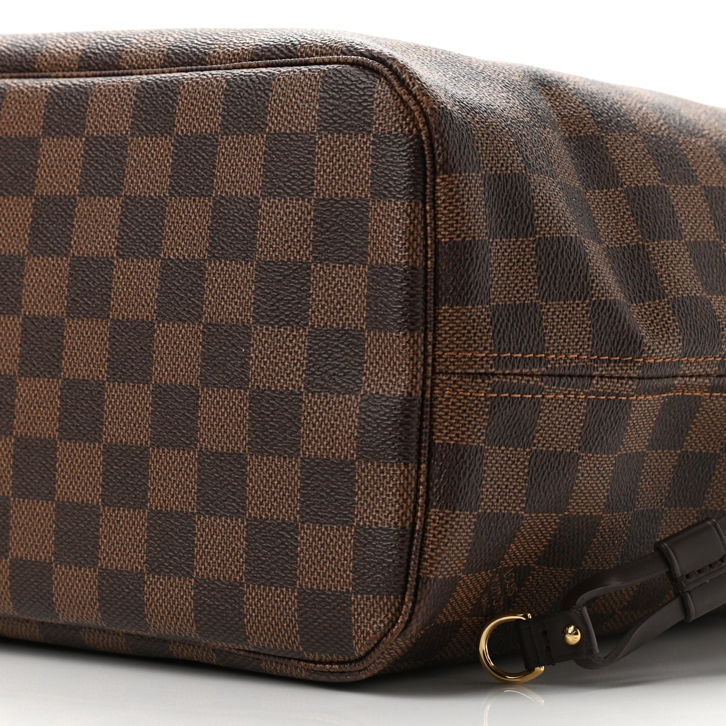 Damier Ebene Neo Neverfull MM Rose Ballerine