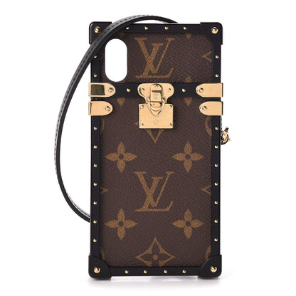 Louis Vuitton Monogram Eye-Trunk iPhone X Case 1 of 7