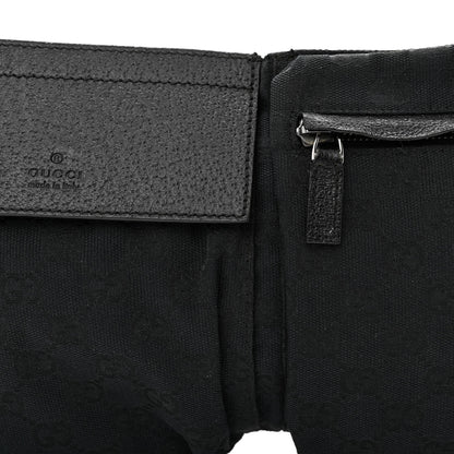 Gucci GG Monogram Double Pocket Belt Bag Black 10 of 13