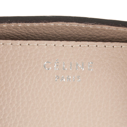 Celine Drummed Calfskin Mini Luggage Dune 6 of 9