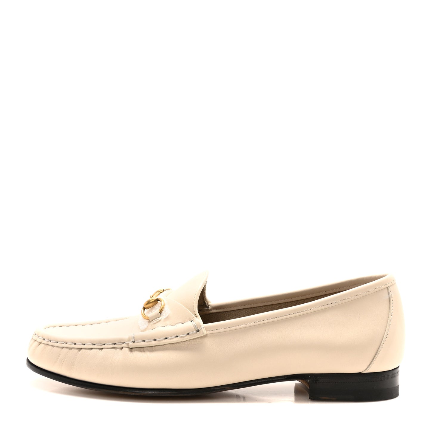 Betis Glamour Calfskin Womens 1953 Horsebit Loafers 41 Mystic White