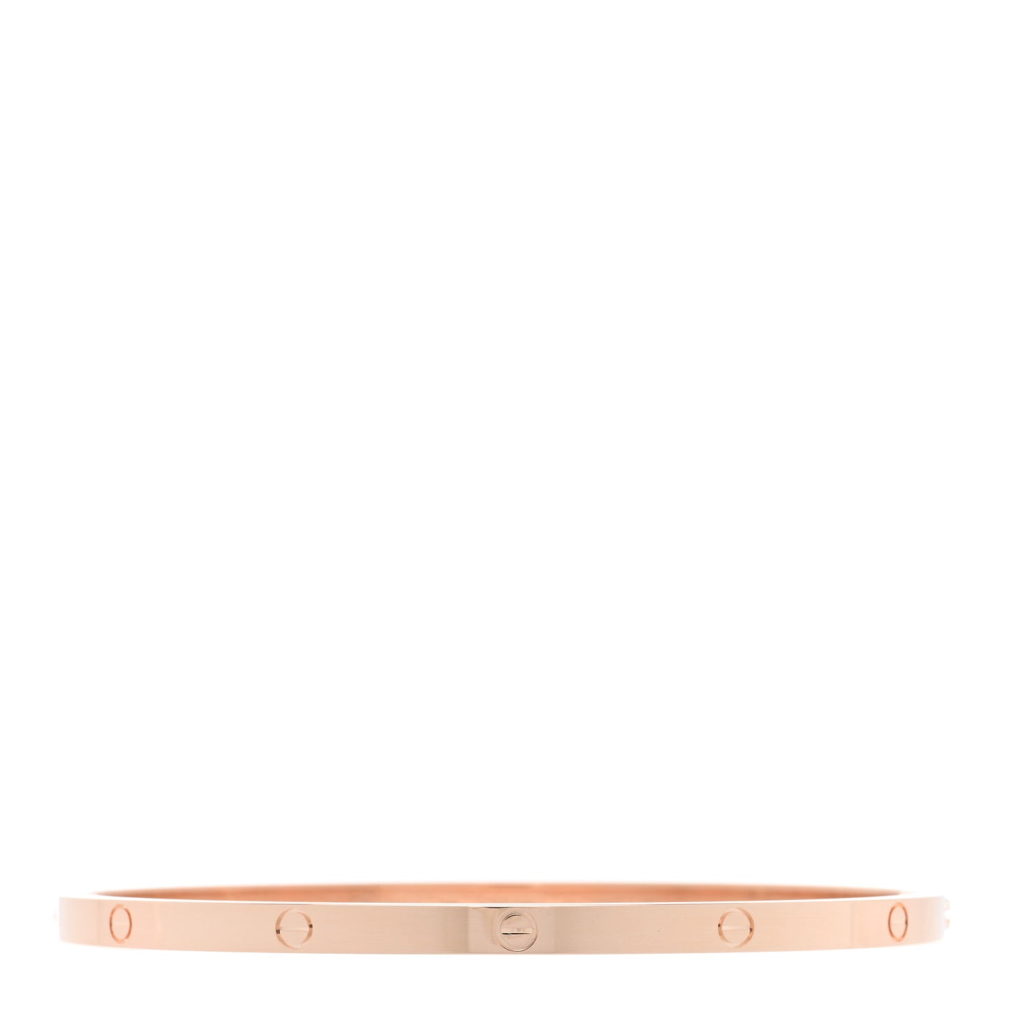 18K Pink Gold Small LOVE Bracelet 19