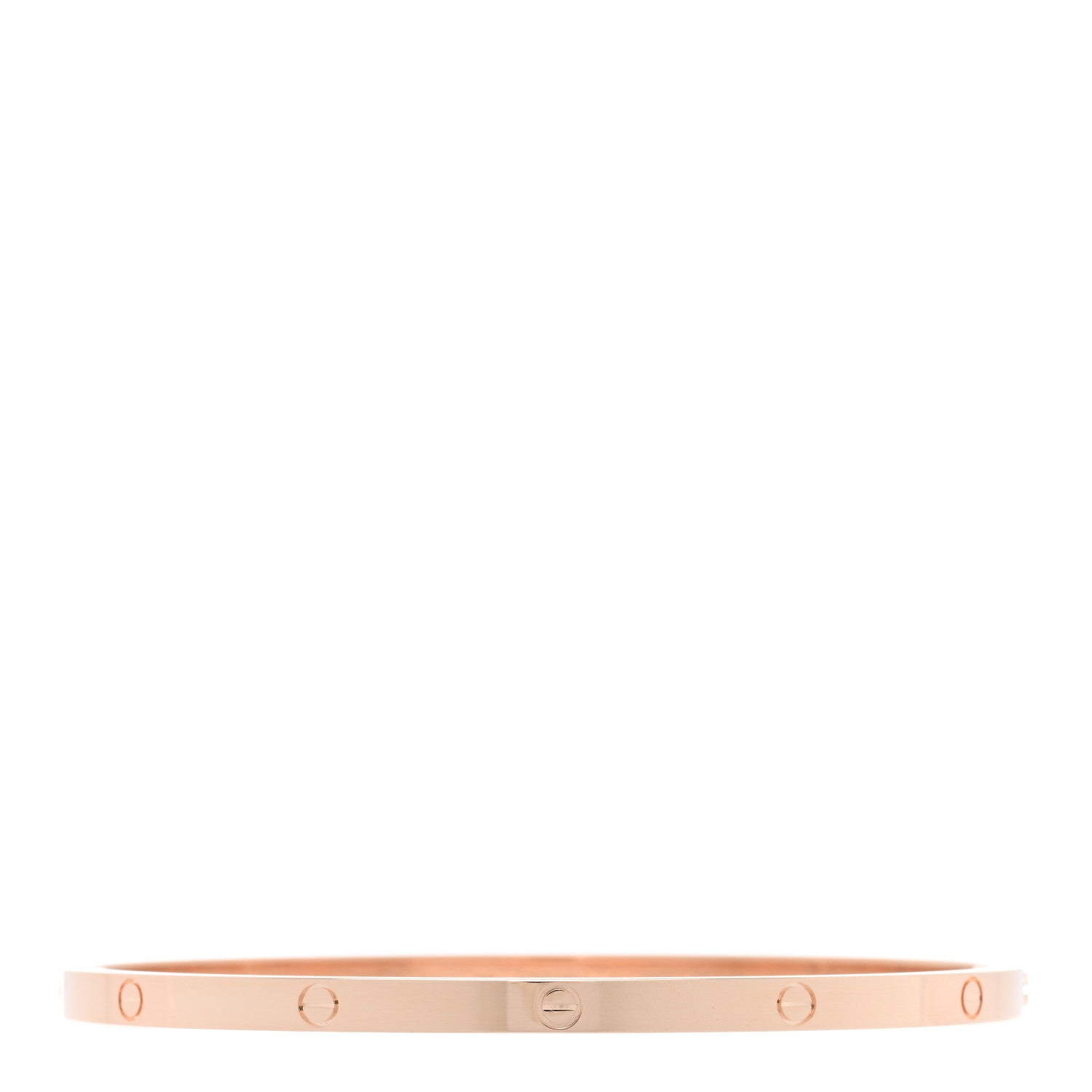 Cartier 18K Pink Gold Small LOVE Bracelet 19 2 of 6