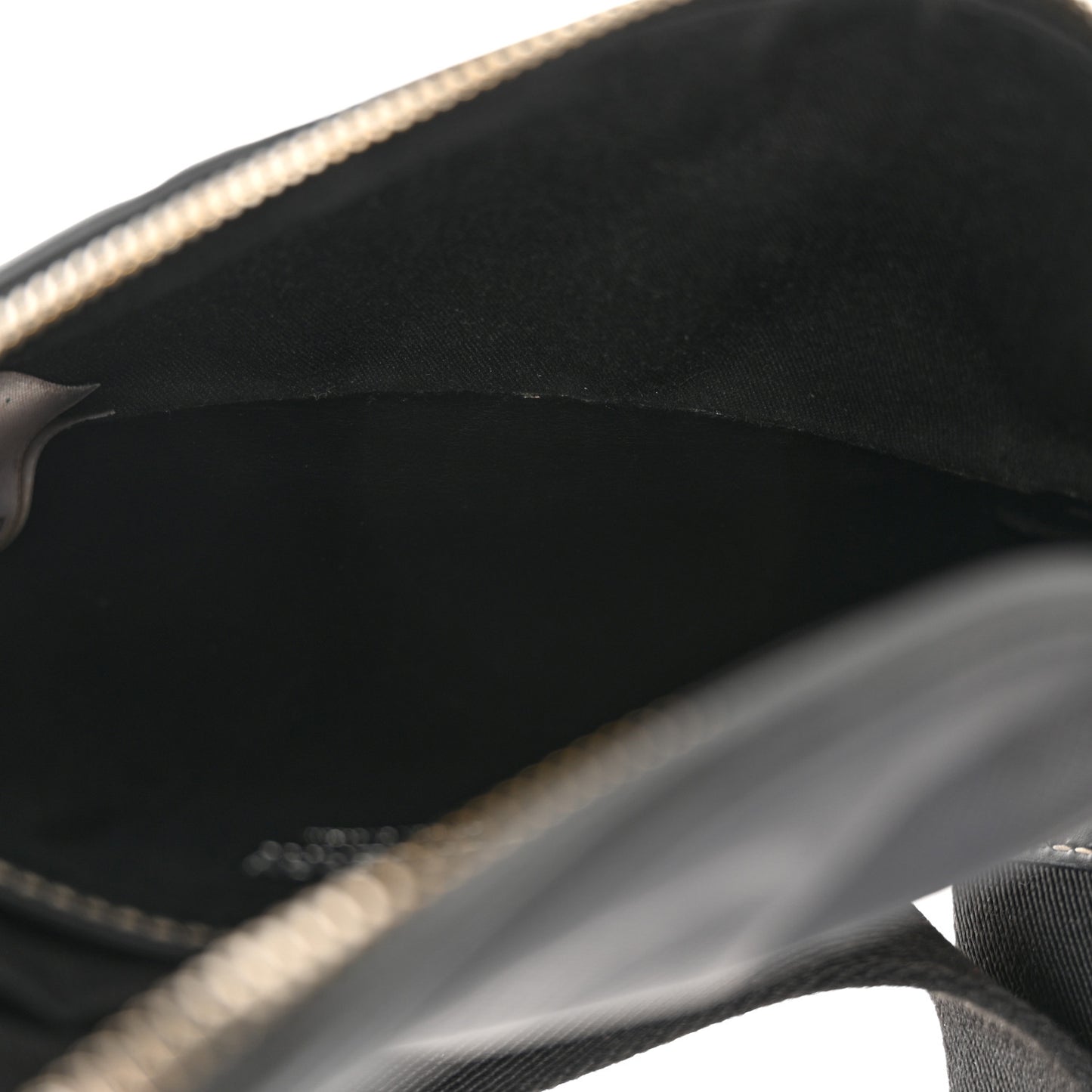 E-canvas Check Cason Mini Bum Bag Navy Blue