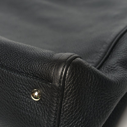 Gucci Pebbled Calfskin Medium Soho Shoulder Bag Black 12 of 13