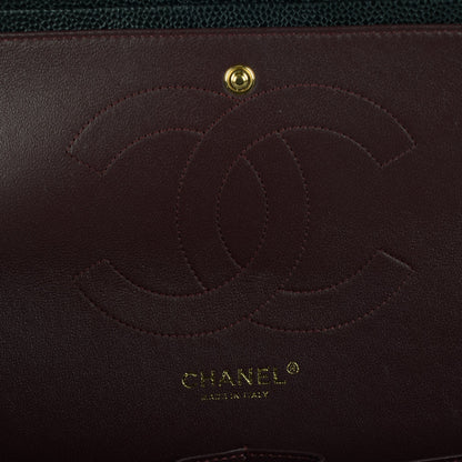 Chanel Caviar Quilted Jumbo Double Flap Black 6 of 8