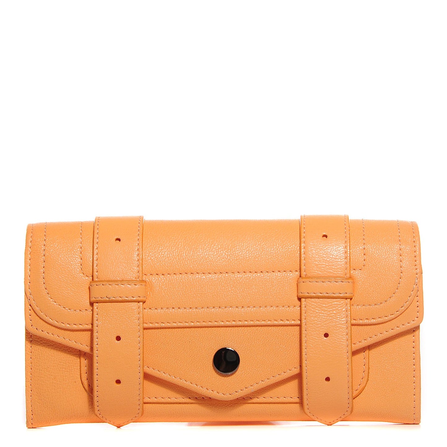 Lambskin PS1 Continental Wallet Apricot