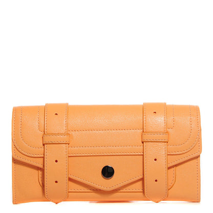 Proenza Schouler Lambskin PS1 Continental Wallet Apricot 1 of 6