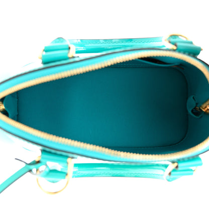 Louis Vuitton Vernis Alma BB Turquoise 5 of 11