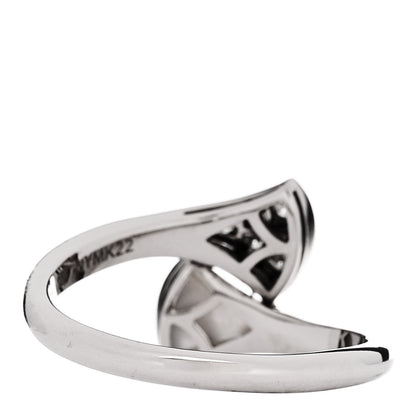Bulgari 18K White Gold Mother of Pearl Diamond Divas' Dream Ring 54 7 3 of 6
