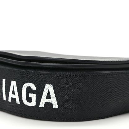 Balenciaga Signature Grained Calfskin Logo Ville Day Bag Black 7 of 7