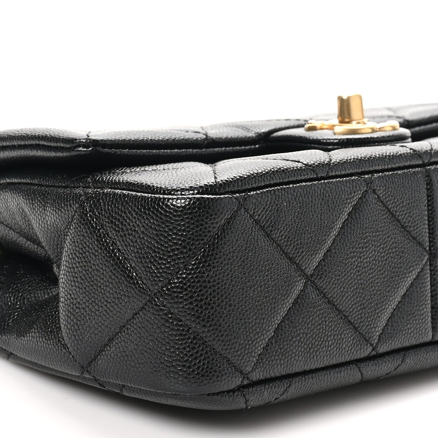 Chanel Caviar Quilted Funky Match Mini Flap Black 9 of 10