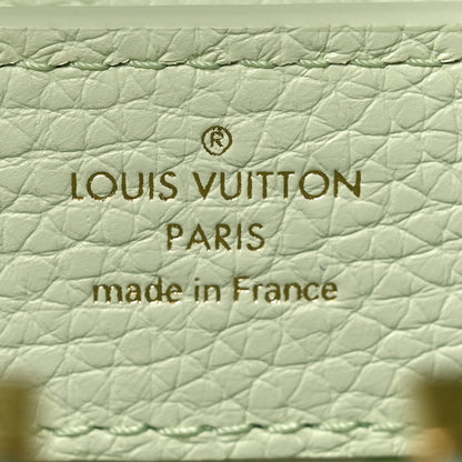 Louis Vuitton Taurillon Karung Mini Capucines Vert D'eau Green 5 of 8