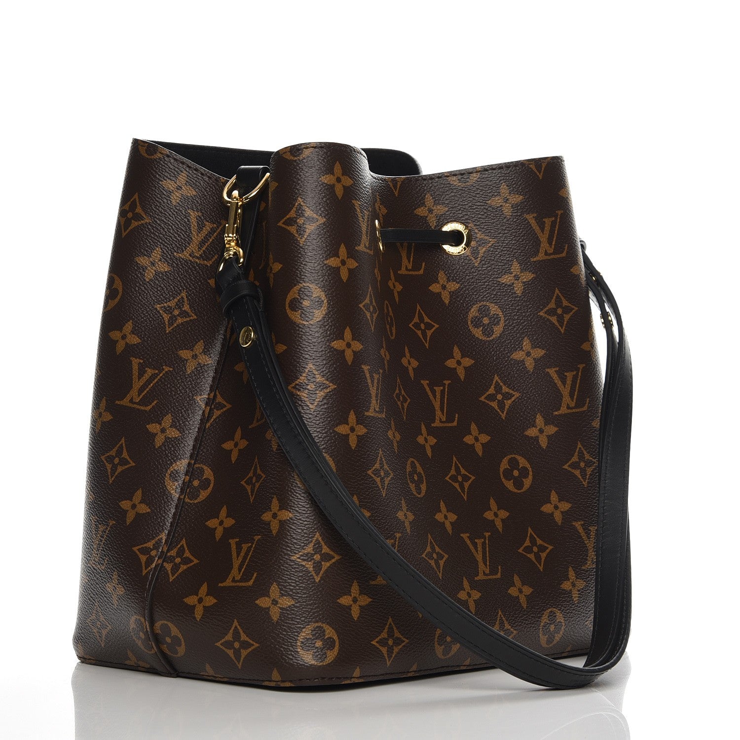Louis Vuitton Monogram Neonoe MM Black 3 of 6