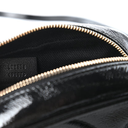 Gucci Soft Patent Small Soho Disco Bag Black 9 of 11