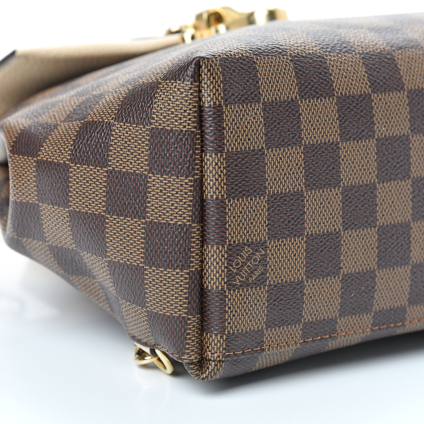 Damier Ebene Clapton Backpack Creme