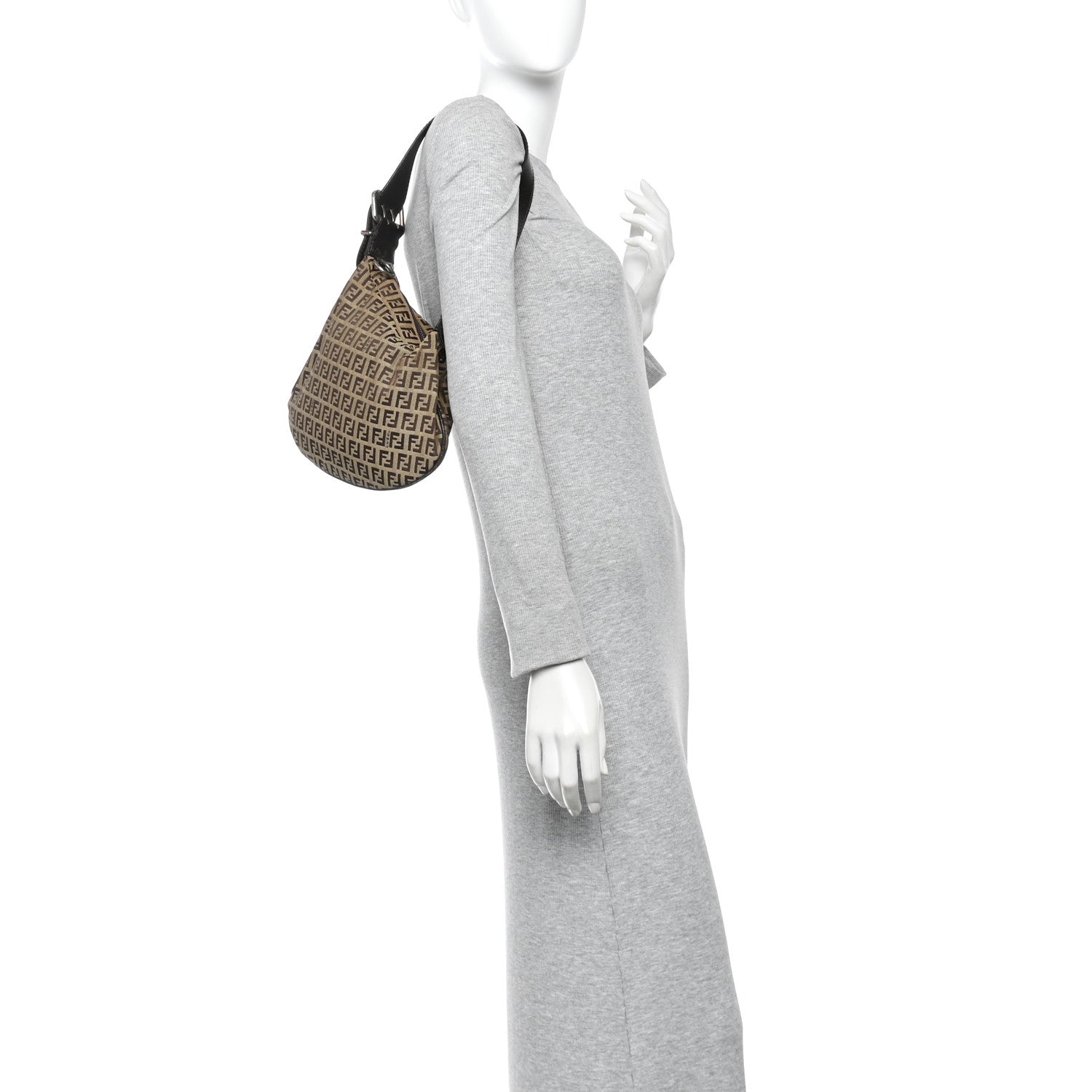 Fendi Zucchino Oyster Brown 2 of 14