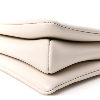 Louis Vuitton Lambskin Embossed Monogram Coussin PM Beige Cream 9 of 9