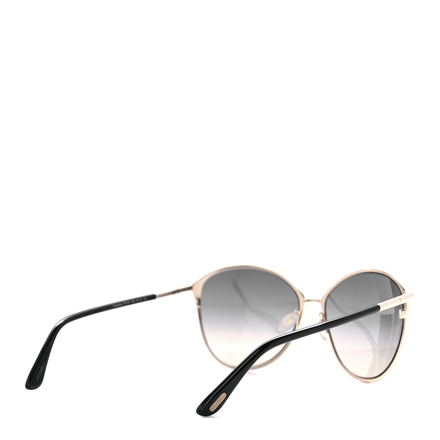 Penelope Vintage Round Sunglasses TF320 Black