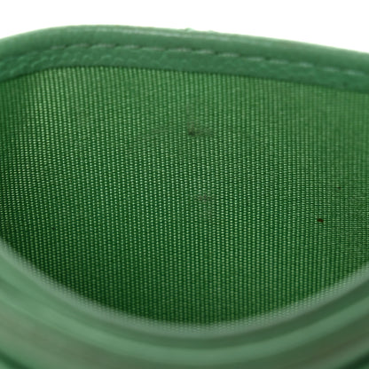 Chanel Caviar Quilted Card Holder Green 8 of 12