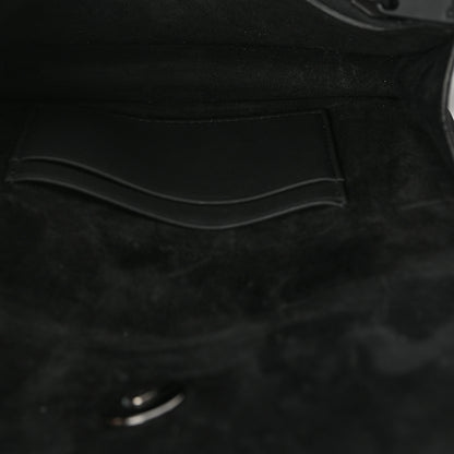 Christian Dior Ultra Matte Calfskin Saddle Belt Bag Black 7 of 15