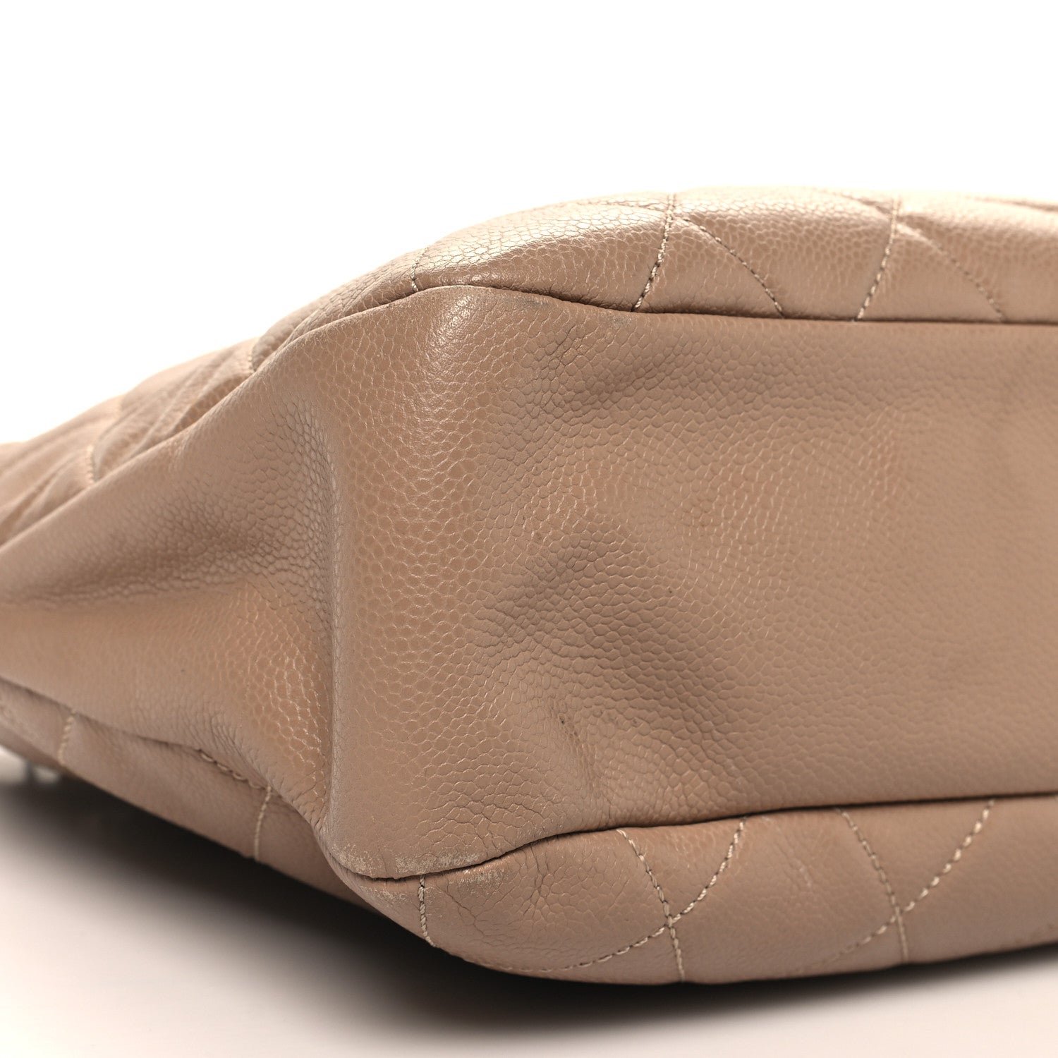 Chanel Caviar Quilted Timeless CC Soft Tote Beige 9 of 11
