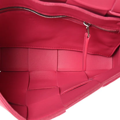 Bottega Veneta Lambskin Maxi Intrecciato Cassette Crossbody Bag Lollipop 5 of 8