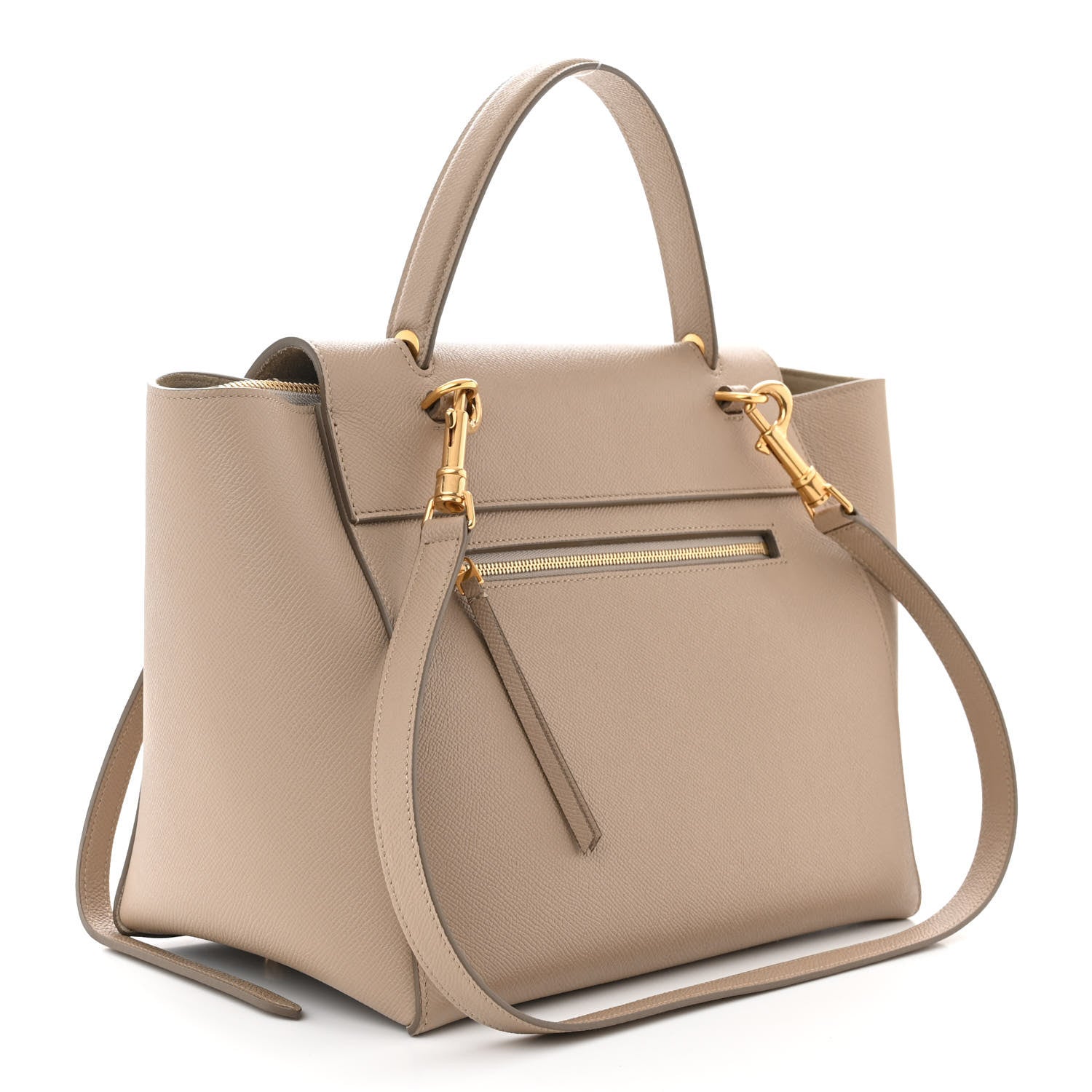 Celine Grained Calfskin Mini Belt Bag Light Taupe 3 of 11