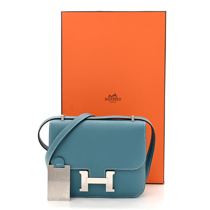 Hermes Epsom Constance 18 New Blue Jean 12 of 12