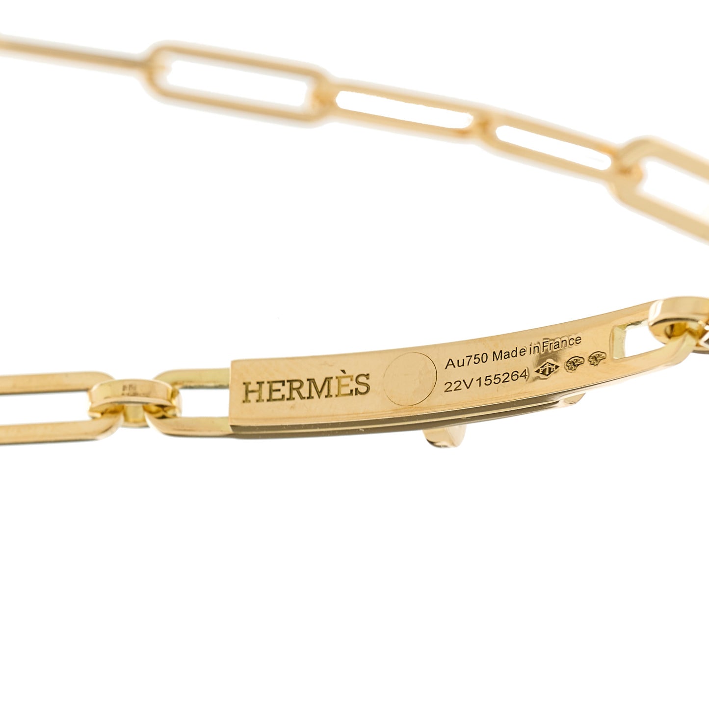 18K Yellow Gold Diamond Kelly Chaine Choker Necklace